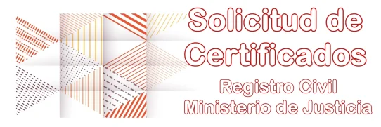 ICONO SOLICITUD CERTIFICADOS REGISTRO CIVIL